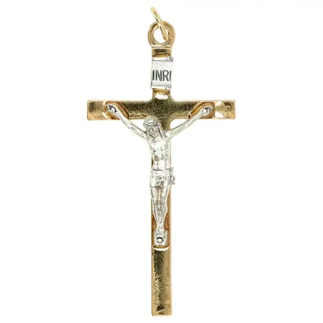 Croix - 8.5 X 4.5 cm - Métal doré