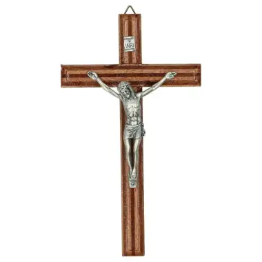 Croix Murale - 17 cm - Bois