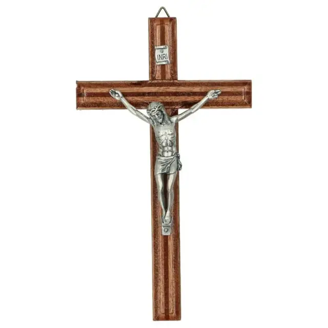 Croix Murale - 17 cm - Bois