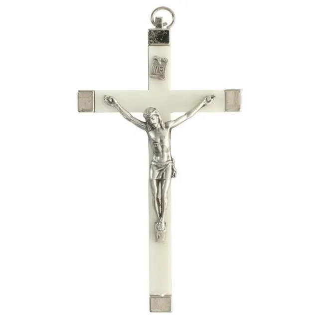 Croix Murale - 14 cm - Lumineuse