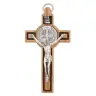 Cross St Benedict 8 X 4 cm Olive wood