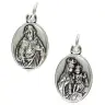 Medaille 18 mm OV - Scapulierl - Metaal verzilverd