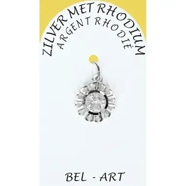 Médaille Argent Rhodié - Ste Rita