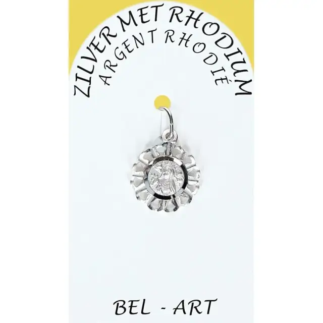 Médaille Argent Rhodié - Ste Rita