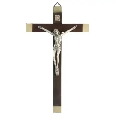 Croix Murale - 25 cm - Bois