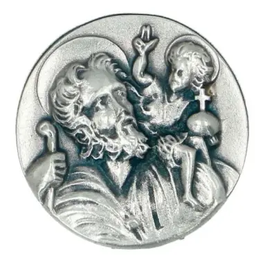 Car magnet St Christopher 25mm