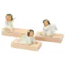 Ange sur base en bois "Mon Ange Gardien"