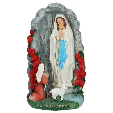 Statue 15 cm Cave apparition. Lourdes