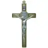 Cross St Benedict 12 cm Golden metal