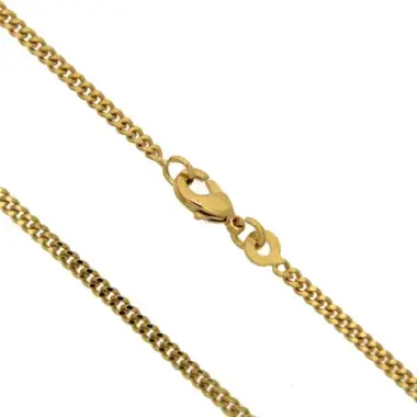 Chain gourmette 60cm PlatedOr