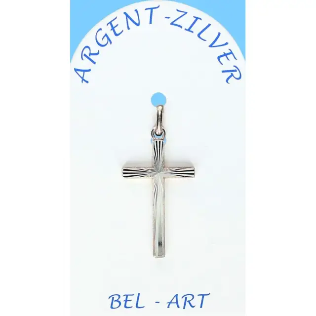 Silver Cross 24 Mm