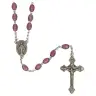 Amethist rosary dubble-switched