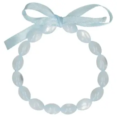 Collier de dentition bleu