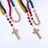 Rosary on cord Missionary Wood