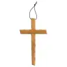 Croix Murale - 13 cm - Bois d'Olivier
