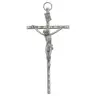 Croix Murale - 11 cm - Métal Nickelé