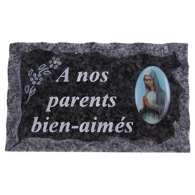 A plate Cemetery Our Parents WellAimes 9x14