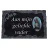Plaque Cimetiere Aan Mijn Geliefde Vader 9x14