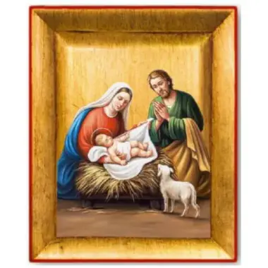 Icône 8 X 6 cm Nativité