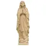 Houtsnijwerk beeld Onze Lieve Vrouw van Lourdes 23 cm natuur hout