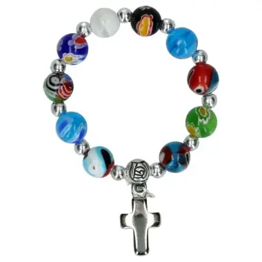 Rosary Multicolor lCross