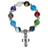 Rosary Multicolor lCross