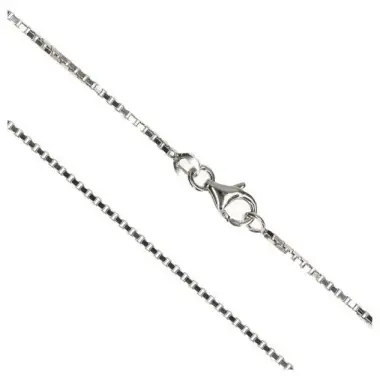 Chain Venetian 50cm Silver Rhodium