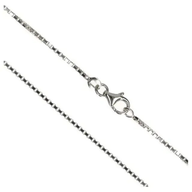 Chain Venetian 50cm Silver Rhodium