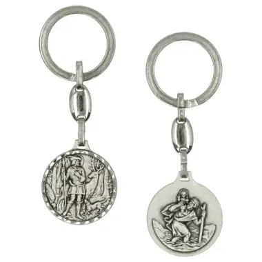 Porte-Clefs St Hubert / St Christophe 30 mm