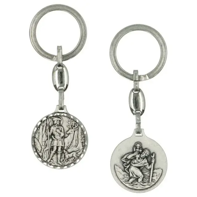 Porte-Clefs St Hubert / St Christophe 30 mm