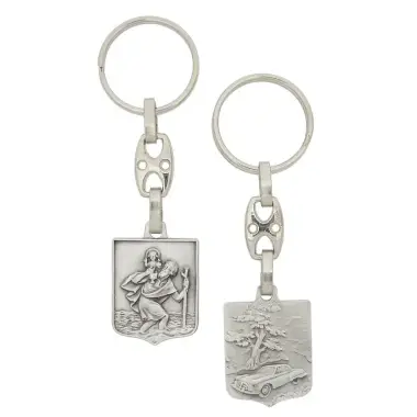 Porte-Clefs - St Christophe - 25 X 20 mm