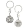 key ring St Christopherr / Komm Gut Heim 30 mm