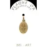 Medaille plaqué-goud - Wonderbare - 15 mm
