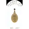 Medaille plaqué-goud - Wonderbare - 19 mm