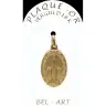 Medaille plaqué-goud - Wonderbare - 21 mm