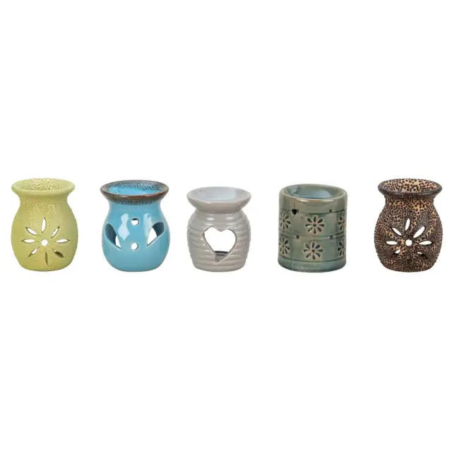 Oliebrander H 7 cm - assortiment van 5 verschillende modellen
