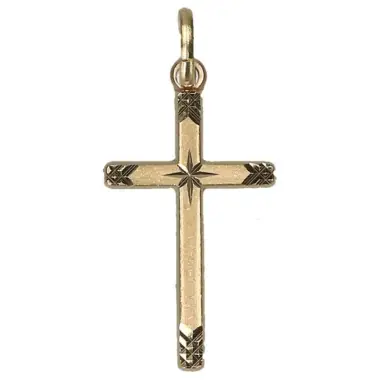 Croix 22 X 14 mm - Métal Doré
