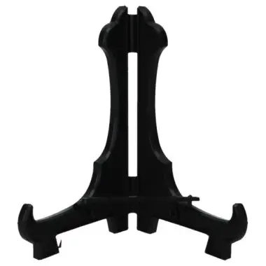 Chevalet Plastique 8 X H12 Cm Noir