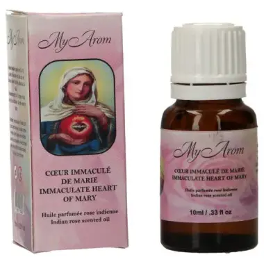 Geurolie 10 ml H Hart van Maria - Roze indisch