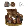 Kerststal van 10 cm - assortiment van 2 modellen