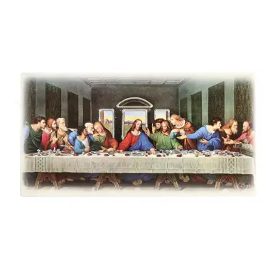 Frame Icon of the Last Supper 9 x 18 cm