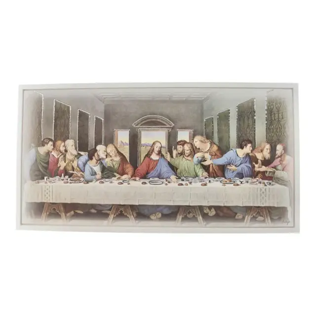 Frame the Last Supper 63 X 33 cm