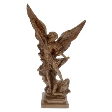 Beeld 23 cm - H Michael - Houtkleur