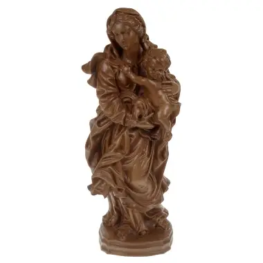 Beeld 30 cm - Del'cour - Houtkleur
