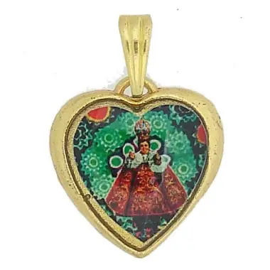 Médaille 18 mm - E. J. de Prague - Métal Doré