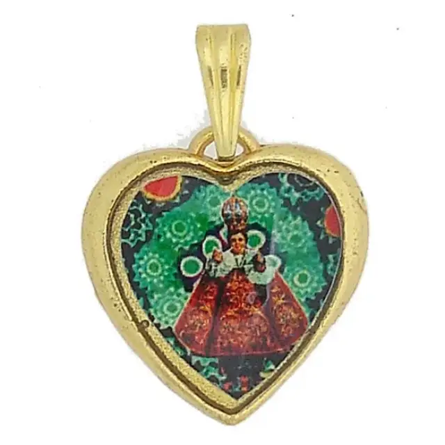 Médaille 18 mm - E. J. de Prague - Métal Doré