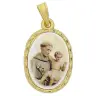 Médaille 20 mm Ov - St Antoine - Métal Doré