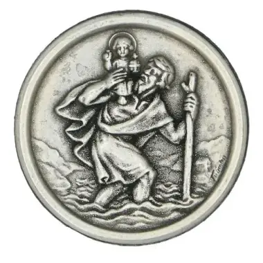 Car magnet St Christopher 30mm