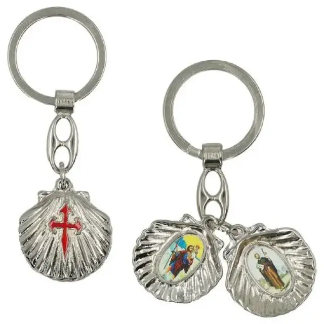 Sleutelhanger Schelpen H Jacobus / H Kristoffel