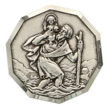Car magnet St Christopher 28mm